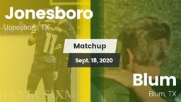 Matchup: Jonesboro vs. Blum  2020