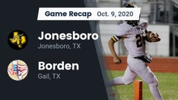 Recap: Jonesboro  vs. Borden  2020
