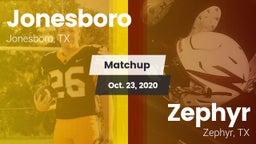 Matchup: Jonesboro vs. Zephyr  2020