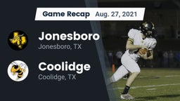 Recap: Jonesboro  vs. Coolidge  2021