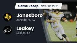 Recap: Jonesboro  vs. Leakey  2021