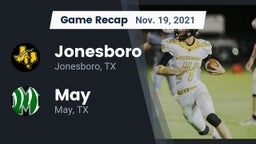 Recap: Jonesboro  vs. May  2021