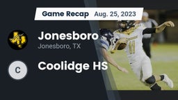 Recap: Jonesboro  vs. Coolidge HS 2023