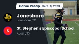 Recap: Jonesboro  vs. St. Stephen's Episcopal School 2023