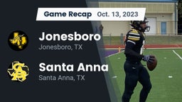Recap: Jonesboro  vs. Santa Anna  2023