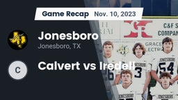 Recap: Jonesboro  vs. Calvert vs Iredell 2023