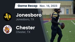 Recap: Jonesboro  vs. Chester  2023