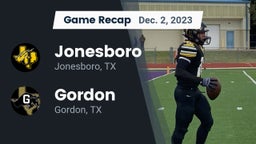 Recap: Jonesboro  vs. Gordon  2023