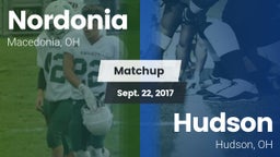 Matchup: Nordonia vs. Hudson  2017
