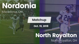 Matchup: Nordonia vs. North Royalton  2018