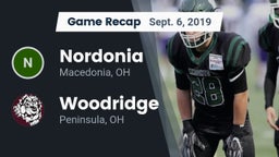 Recap: Nordonia  vs. Woodridge  2019