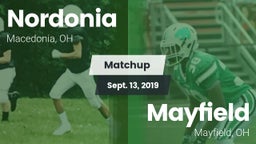 Matchup: Nordonia vs. Mayfield  2019