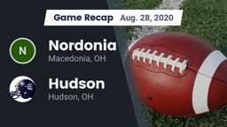 Recap: Nordonia  vs. Hudson  2020