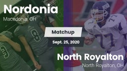 Matchup: Nordonia vs. North Royalton  2020
