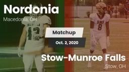Matchup: Nordonia vs. Stow-Munroe Falls  2020