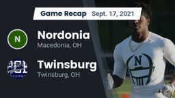 Recap: Nordonia  vs. Twinsburg  2021