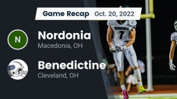 Recap: Nordonia  vs. Benedictine  2022