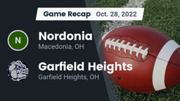 Recap: Nordonia  vs. Garfield Heights  2022