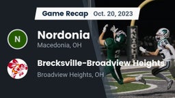 Recap: Nordonia  vs. Brecksville-Broadview Heights  2023
