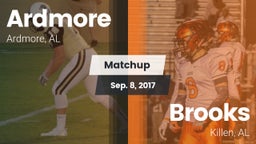 Matchup: Ardmore vs. Brooks  2017