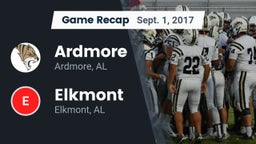 Recap: Ardmore  vs. Elkmont  2017
