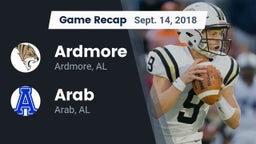 Recap: Ardmore  vs. Arab  2018