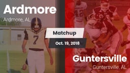 Matchup: Ardmore vs. Guntersville  2018