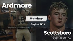 Matchup: Ardmore vs. Scottsboro  2019