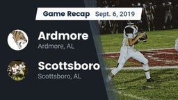 Recap: Ardmore  vs. Scottsboro  2019