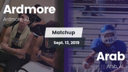 Matchup: Ardmore vs. Arab  2019