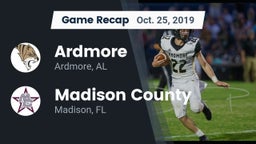 Recap: Ardmore  vs. Madison County  2019