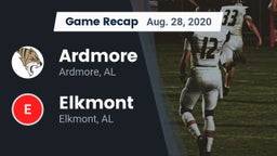 Recap: Ardmore  vs. Elkmont  2020