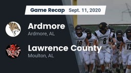 Recap: Ardmore  vs. Lawrence County  2020