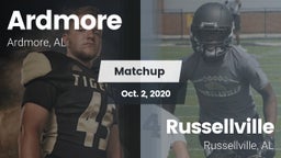 Matchup: Ardmore vs. Russellville  2020