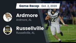 Recap: Ardmore  vs. Russellville  2020