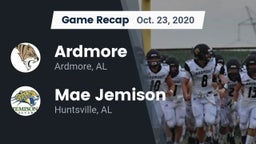 Recap: Ardmore  vs. Mae Jemison  2020