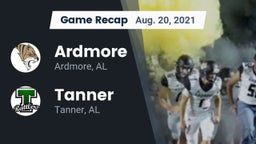 Recap: Ardmore  vs. Tanner  2021