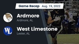 Recap: Ardmore  vs. West Limestone  2022