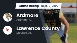 Recap: Ardmore  vs. Lawrence County  2022