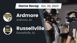 Recap: Ardmore  vs. Russellville  2023