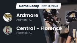 Recap: Ardmore  vs. Central  - Florence 2023