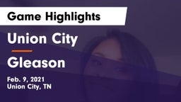 Union City  vs Gleason  Game Highlights - Feb. 9, 2021