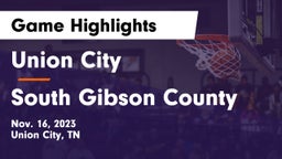 Union City  vs South Gibson County  Game Highlights - Nov. 16, 2023