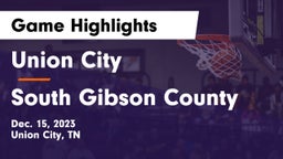 Union City  vs South Gibson County  Game Highlights - Dec. 15, 2023