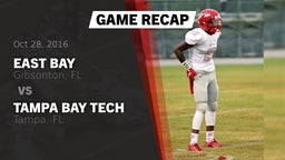 Recap: East Bay  vs. Tampa Bay Tech  2016