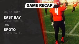 Recap: East Bay  vs. Spoto  2017