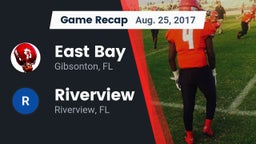 Recap: East Bay  vs. Riverview  2017