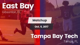 Matchup: East Bay  vs. Tampa Bay Tech  2017