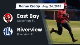 Recap: East Bay  vs. Riverview  2018