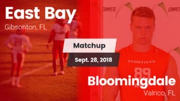 Matchup: East Bay  vs. Bloomingdale  2018